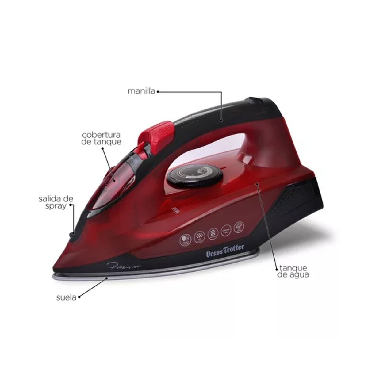 URSUS TROTTER - PLANCHA A VAPOR ELECTRICA URSUS TROTTER UT-DUNST