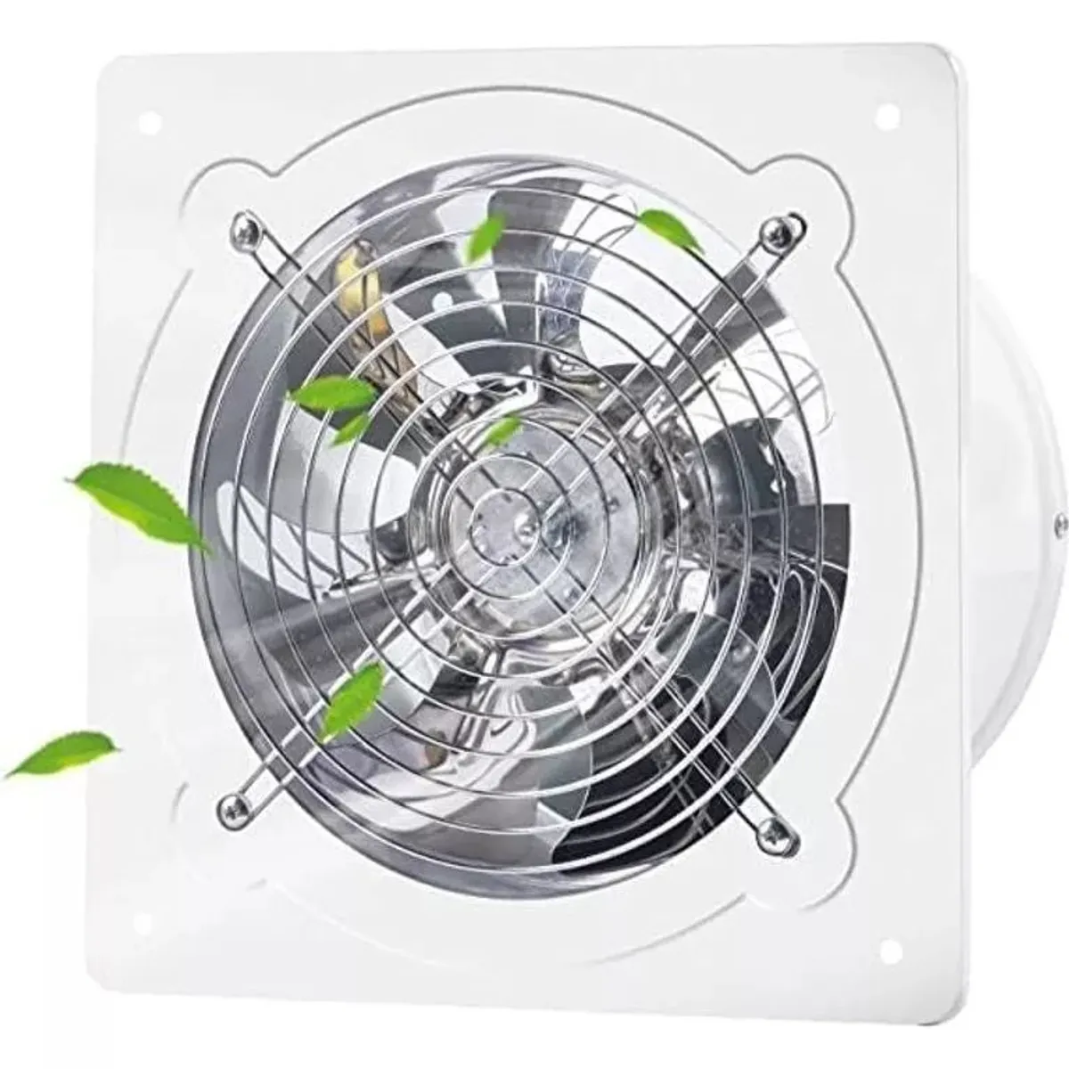 KUANGYE - Extractor De Aire Metálico Industrial 10 Pulgadas 25cm 100w