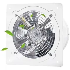 KUANGYE - Extractor De Aire Metálico Industrial 10 Pulgadas 25cm 100w