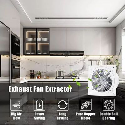 Imagen 2 del producto Extractor De Aire Metálico Industrial 10 Pulgadas 25cm 100w