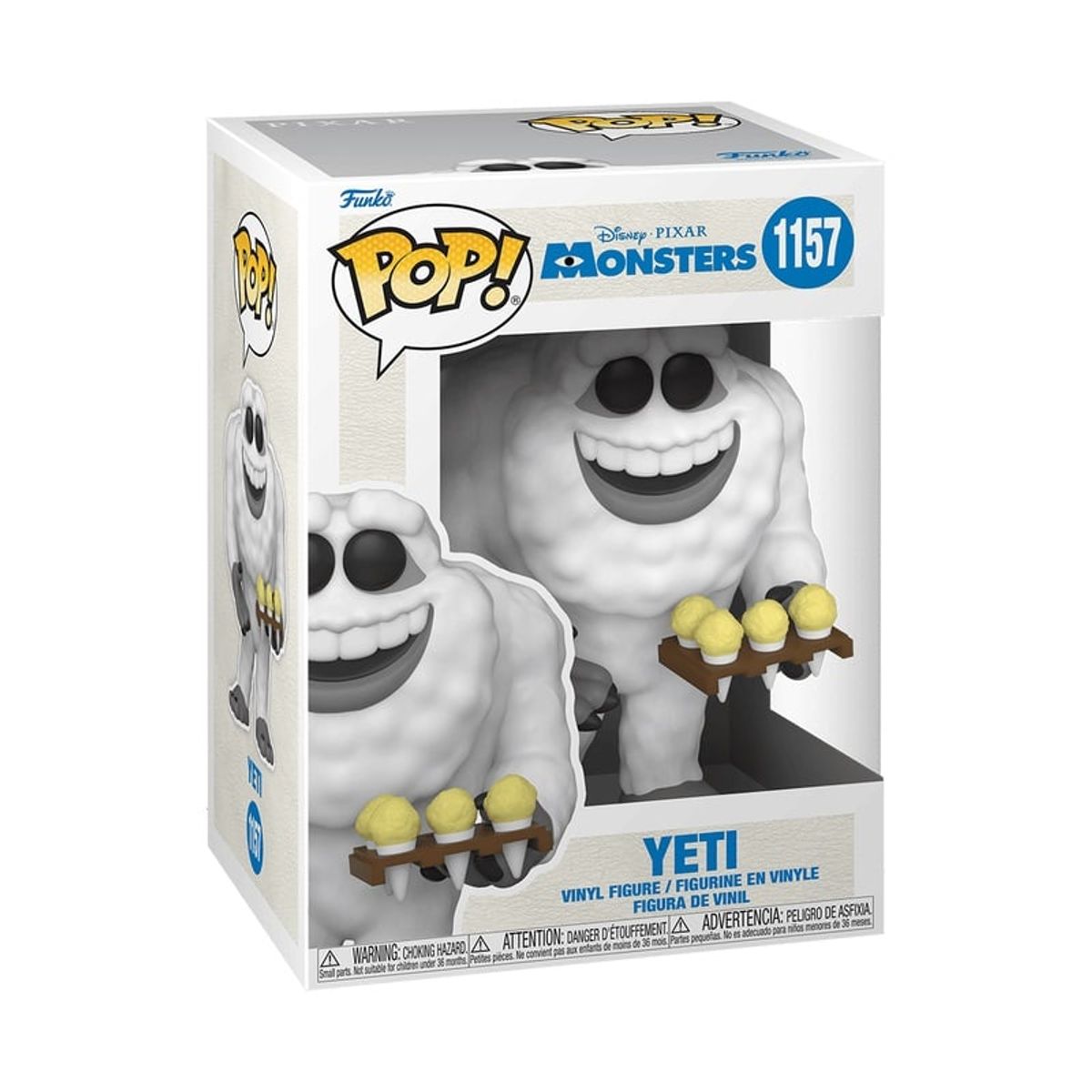 FUNKO - Funko Pop Disney Pixar Monster Inc Yeti Con Helados 1157