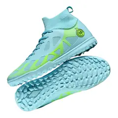 BLWOENS - Zapatilla de fútbol TF para hombres mujers Zapatos - Verde