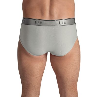 Imagen 2 del producto Bóxer brief de alta transpiración en microfibra ideal para uso diario 033278N Gris Claro