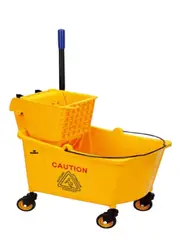 GENERICO - Carro Mopero Exprimidor 32L Aseo Profesional Amarillo
