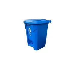 GENERICO - Contenedor de Basura con Tapa-Pedal para Exteriores 50L C3