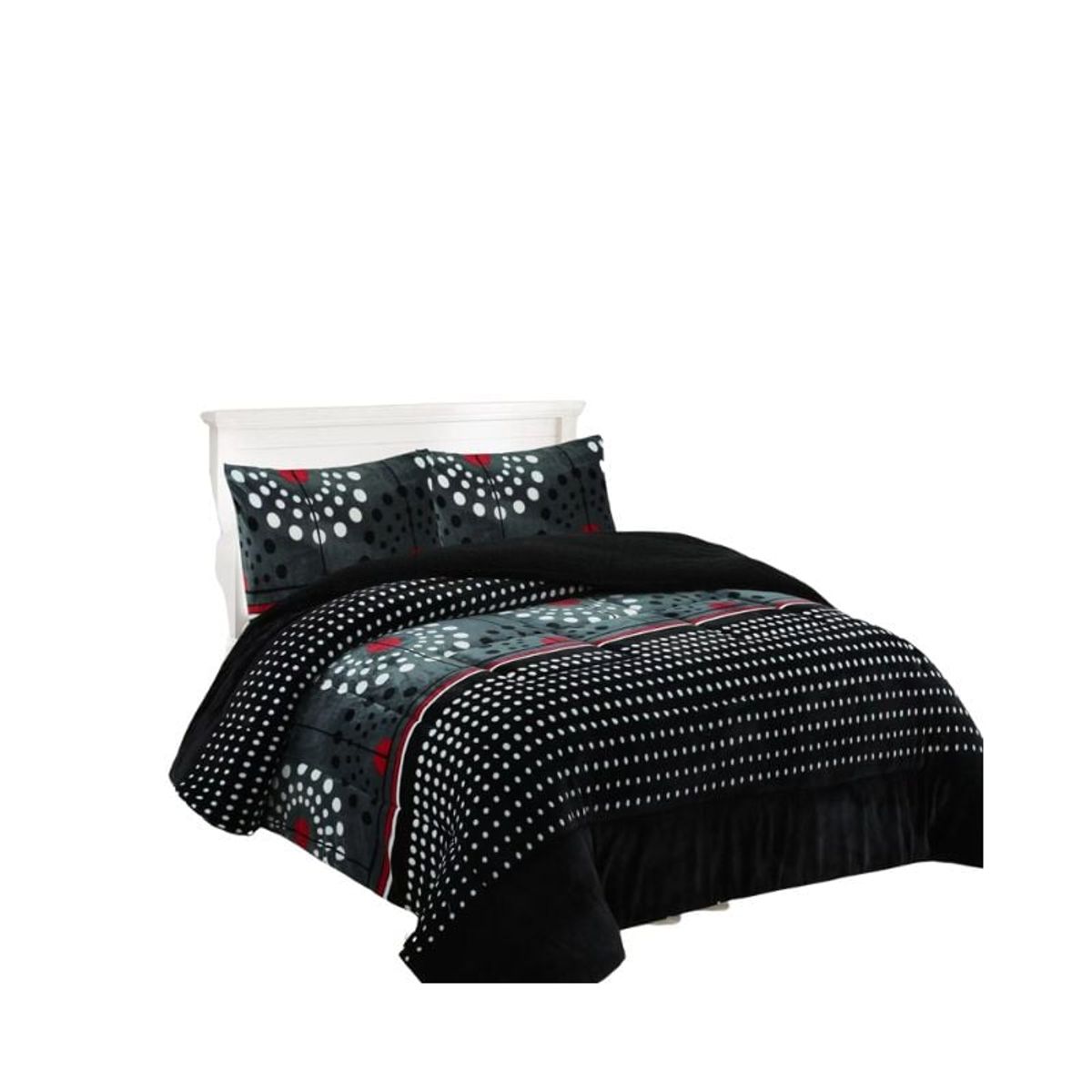 GENERICO - Cobertor Plush De Invierno Super King Con Chiporro De Diseños