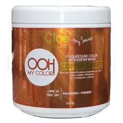 CLOE - Mascara intensificadora de color copper sunset para cabellos cobrizos