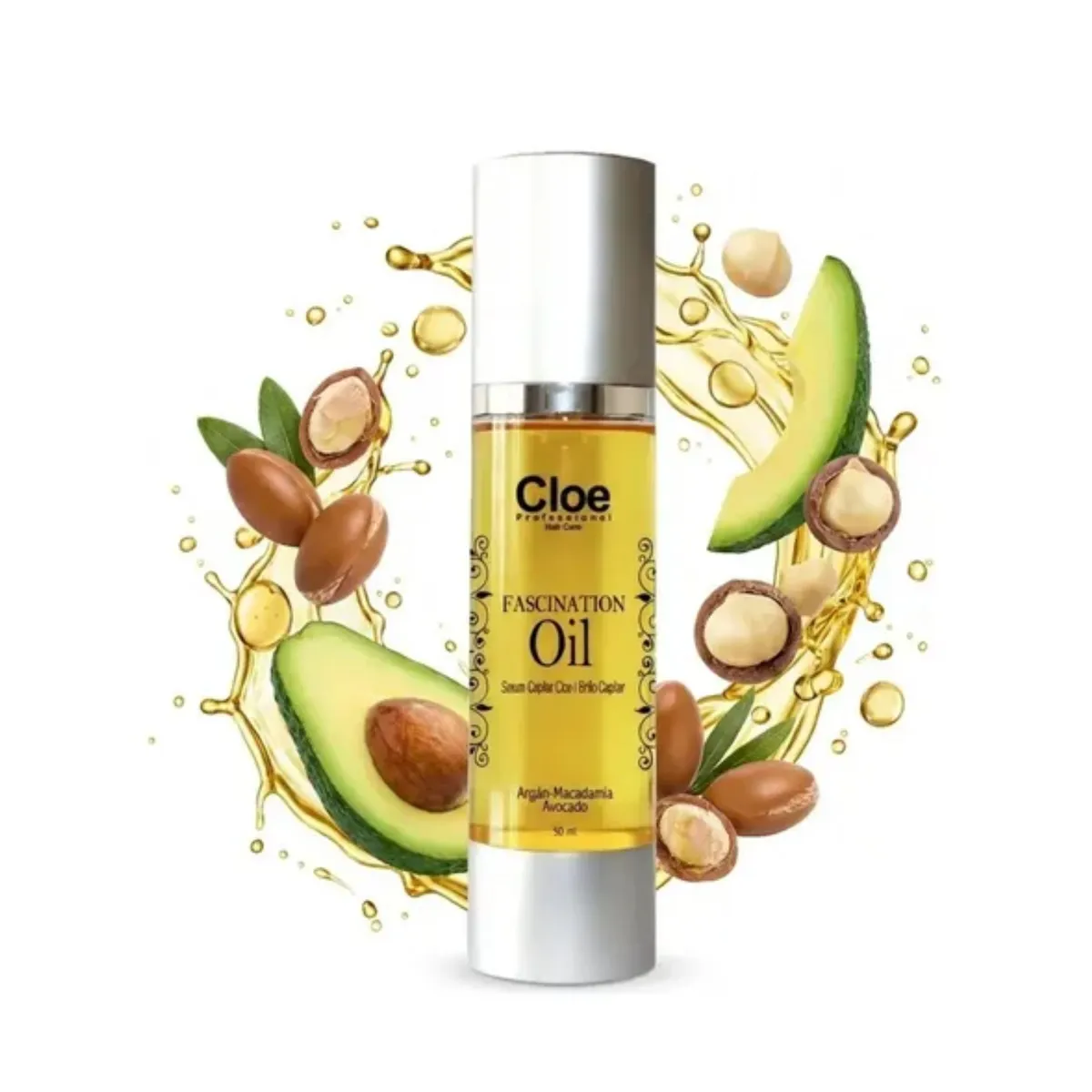 CLOE - Aceite capilar sellante nutritivo con argán y macadamia CLOE 30ml