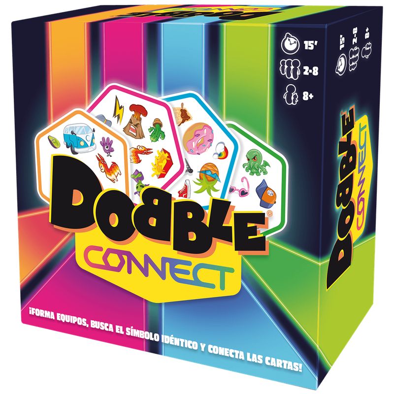 ASMODEE - Dobble Connect Juego de Mesa