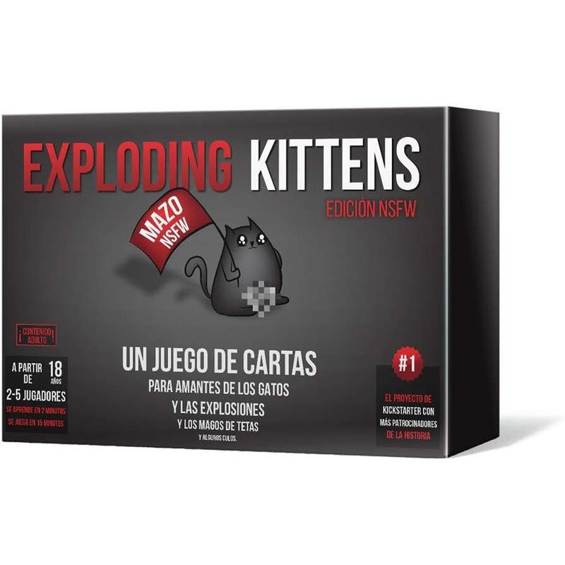 EXPLODING KITTENS - Exploding Kittens NSFW - Español