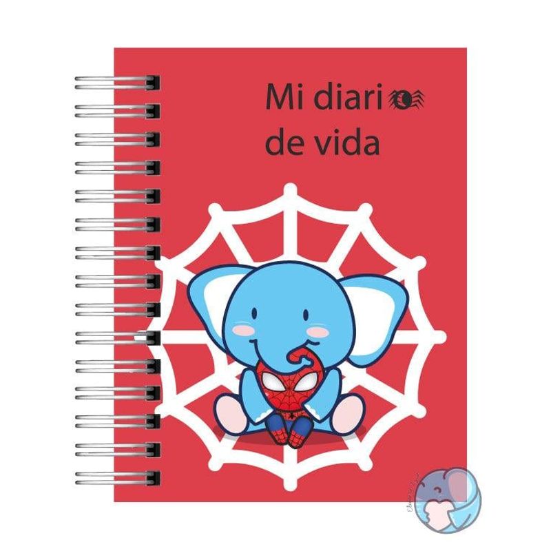 ELEFANTE AZULL - Diario de vida Infantil