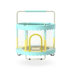 PWRFITNESS - Mini Trampolin Cama Elastica Para Niños 150 cms