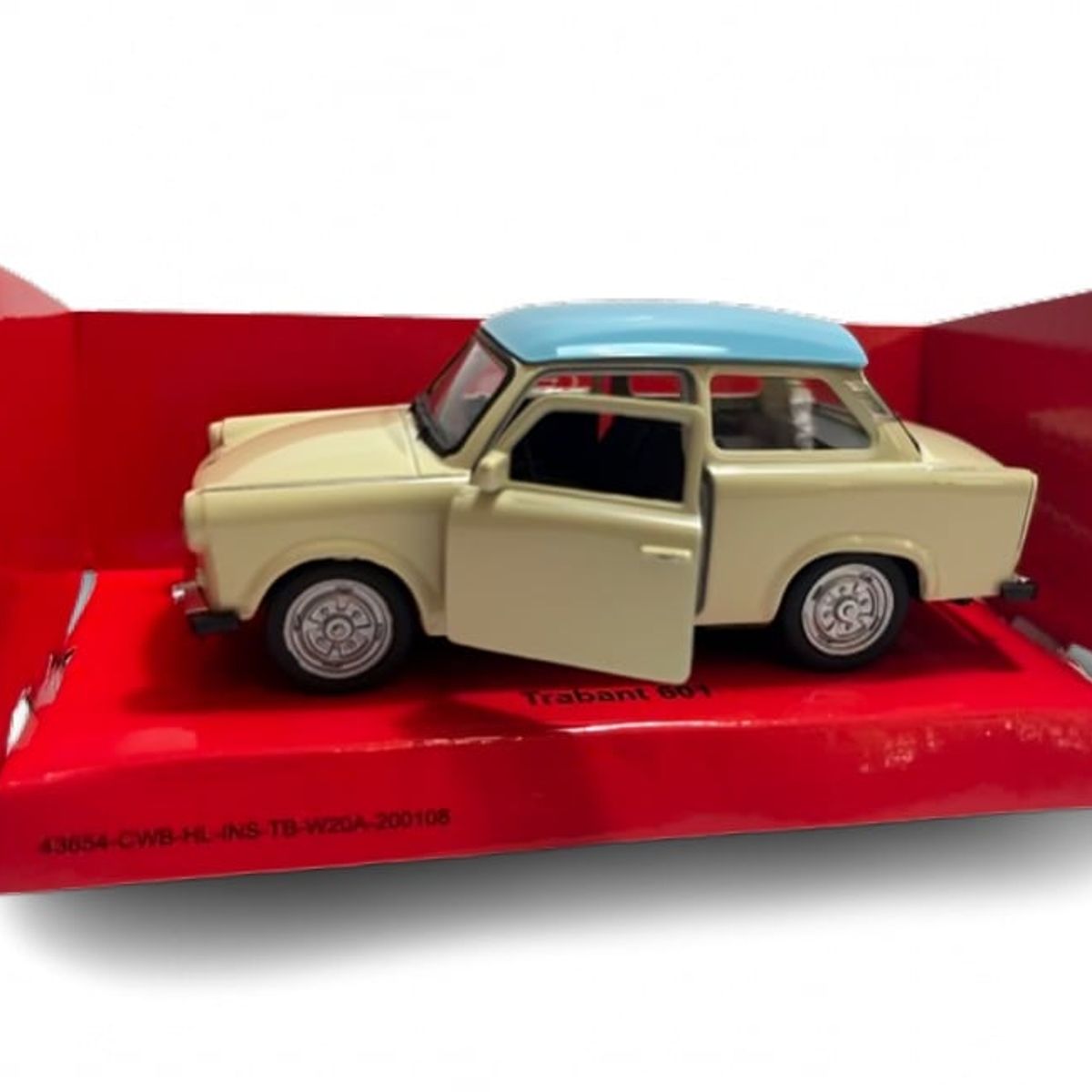 TOP10BOOKS - Trabant 601. Auto Miniatura. Welly Escala 1: 34 1: 36 - Trabant 601 -