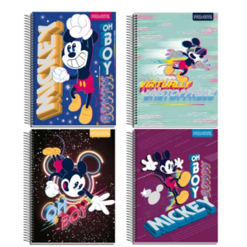 OEM - PACK 6PCS CUADERNOS PROARTE CUARTA 150 HOJAS DISEÑO MIKEY