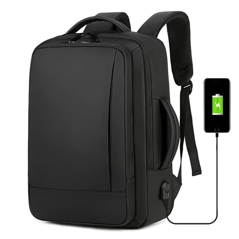 GENERICO - Mochila Urbana Expandible Multifuncional para Notebook Oxford