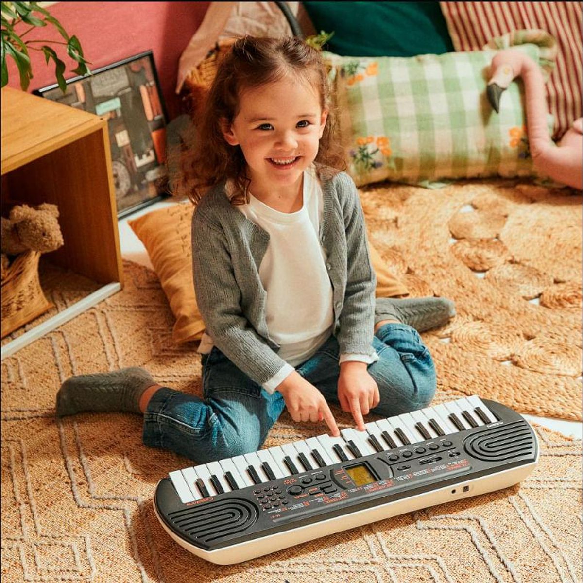 CASIO - Teclado Personal Para Niños Casio SA-81 - 44 Teclas