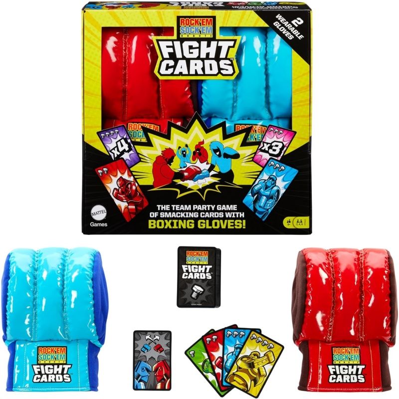 MATTEL - MATTEL HTW64 MATTEL GAMES ROCK EM SOCK EM JUEGO DE MESA