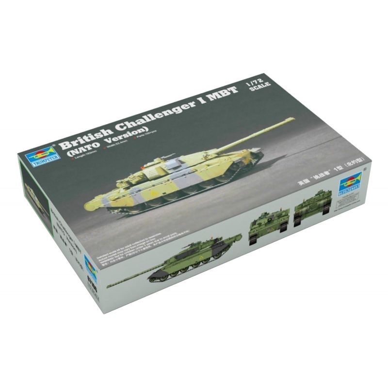 GENERICO - TRUMPETER 07106 1-72 BRITISH CHALLENGER I MAIN BATTLE TANK