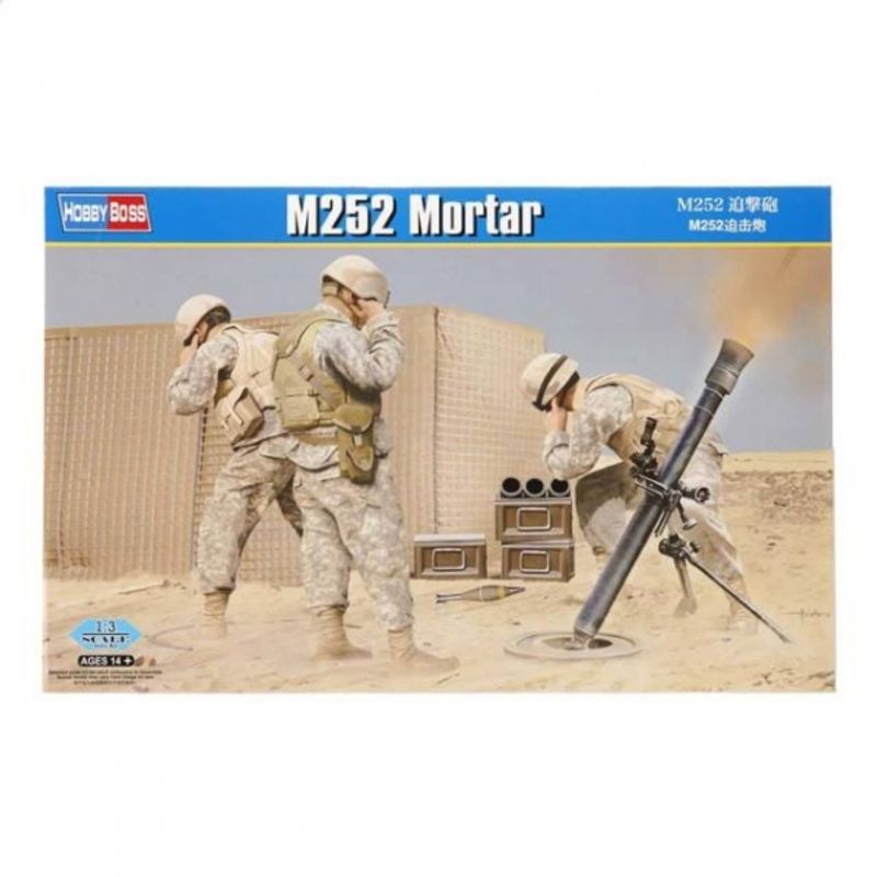 GENERICO - HOBBYBOSS 81012 M 252 MORTAR 1-3
