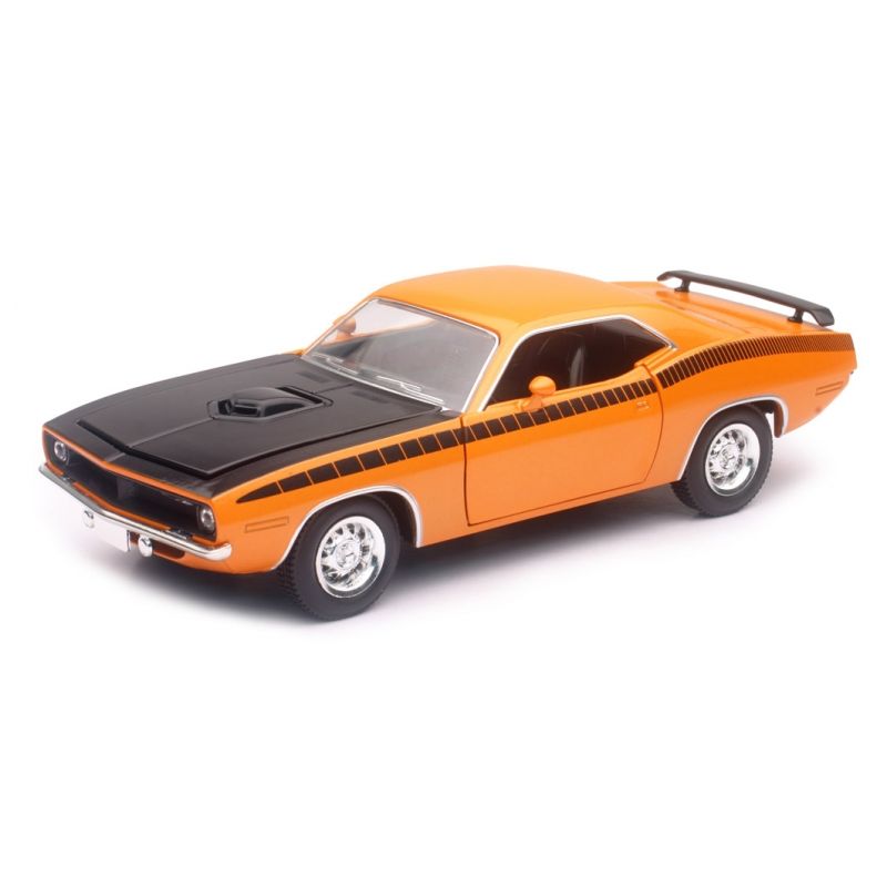 GENERICO - NEWRAY 71873B 1-25 1970 PLYMOUTH CUDA  ORANGE