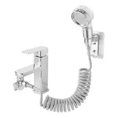 IMPORTCLICK - Kit Ducha Bidet Árabe Lavamanos Acero Inoxidable - Plateado