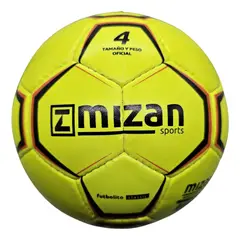 GENERICO - Balón Fútbolito Classic Pro N°4 Bote Bajo Fútbol 7 4 Capas