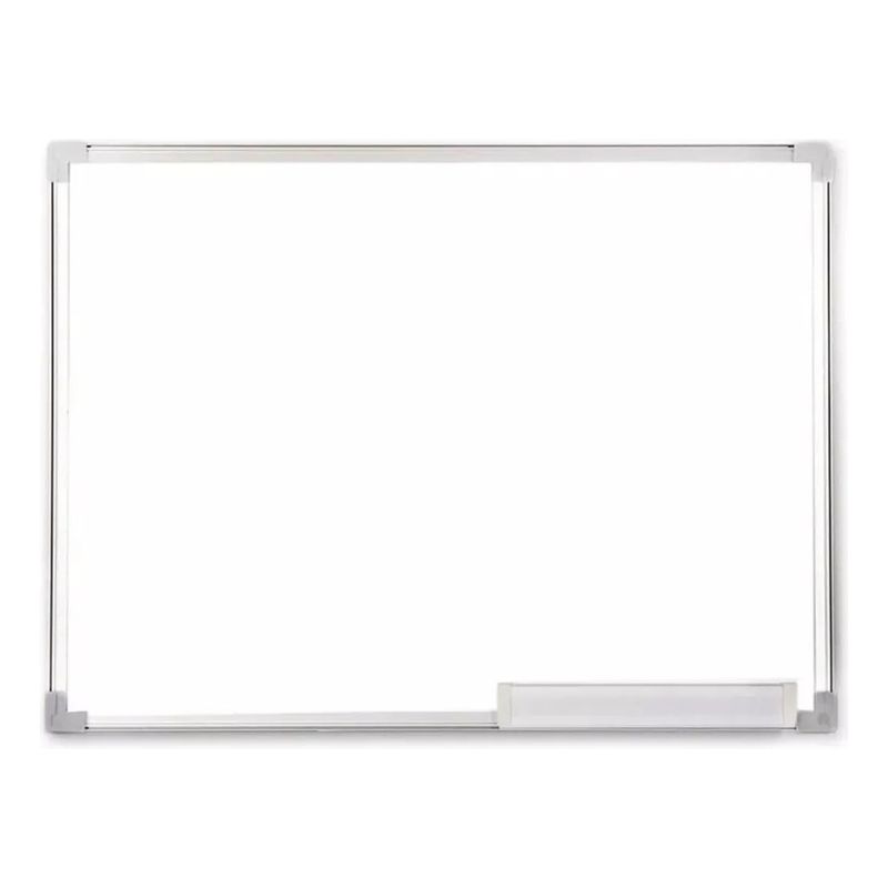 DRASANVI - Pizarra Acrílica Blanca 30x40+letras Imán Aprendizaje Niños