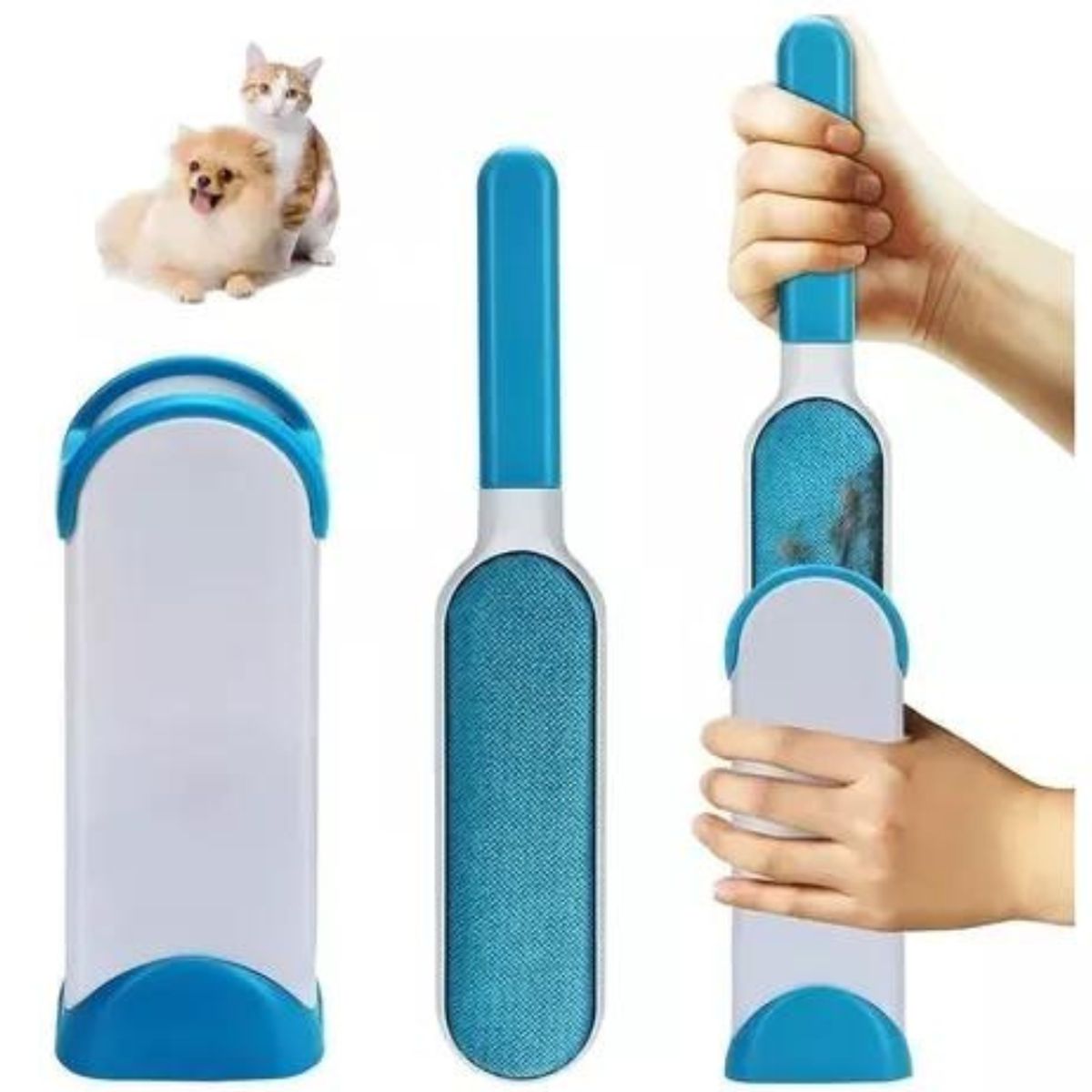 GENERICO - CEPILLO PARA MASCOTAS- QUITA PELOS