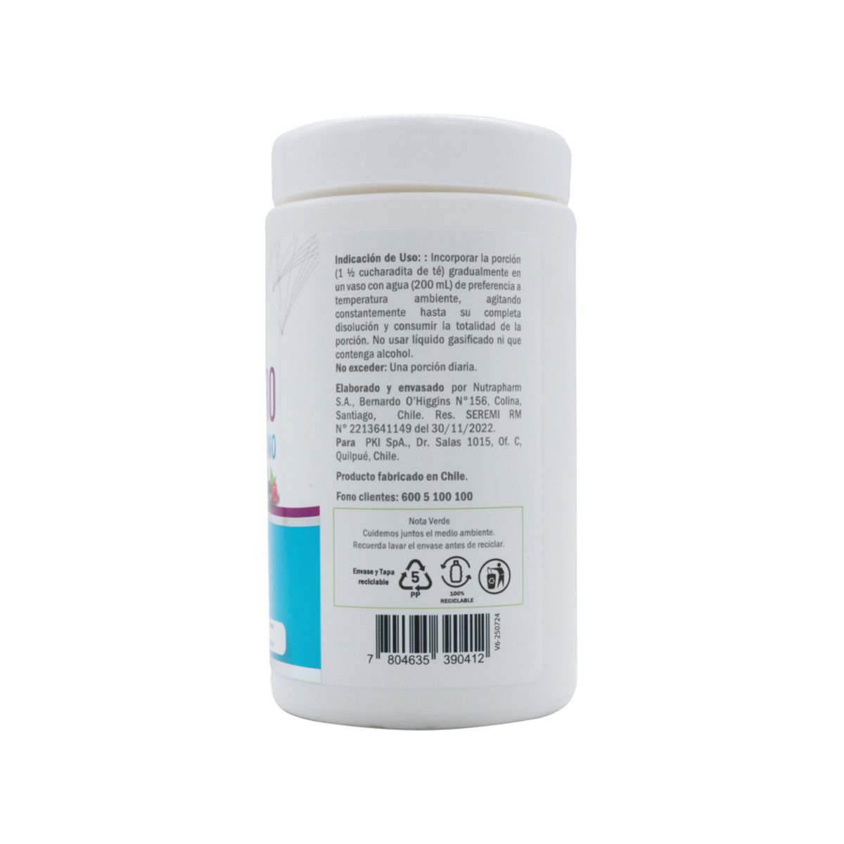 CP NUTRIENTES - Magnesio Pro Complejo B + Triptofano 150 G, CPN