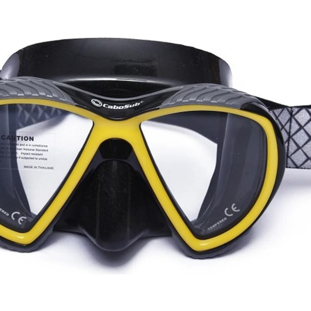 CABOSUB - Máscara Sierra Comodidad y Visión Cristalina Buceo y Snorkel