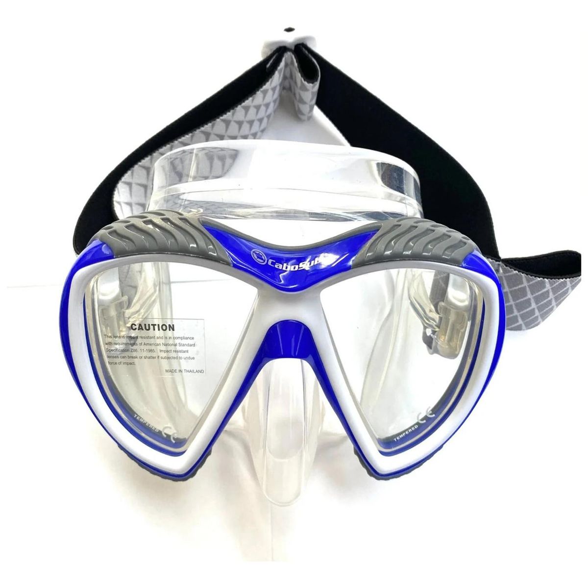 CABOSUB - Máscara Sierra Comodidad y Visión Cristalina Buceo y Snorkel