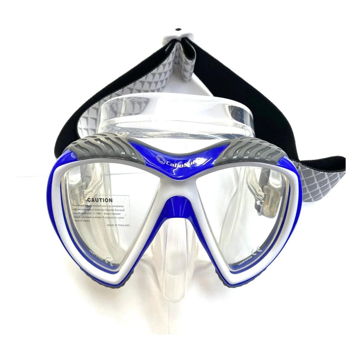 CABOSUB - Máscara Sierra Comodidad y Visión Cristalina Buceo y Snorkel