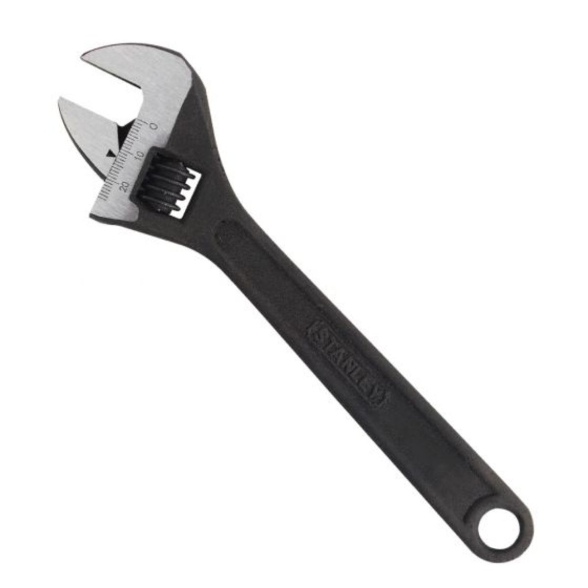 STANLEY - Llave Francesa Pavonada 10´´ 87-047 Stanley Ajustable Negra