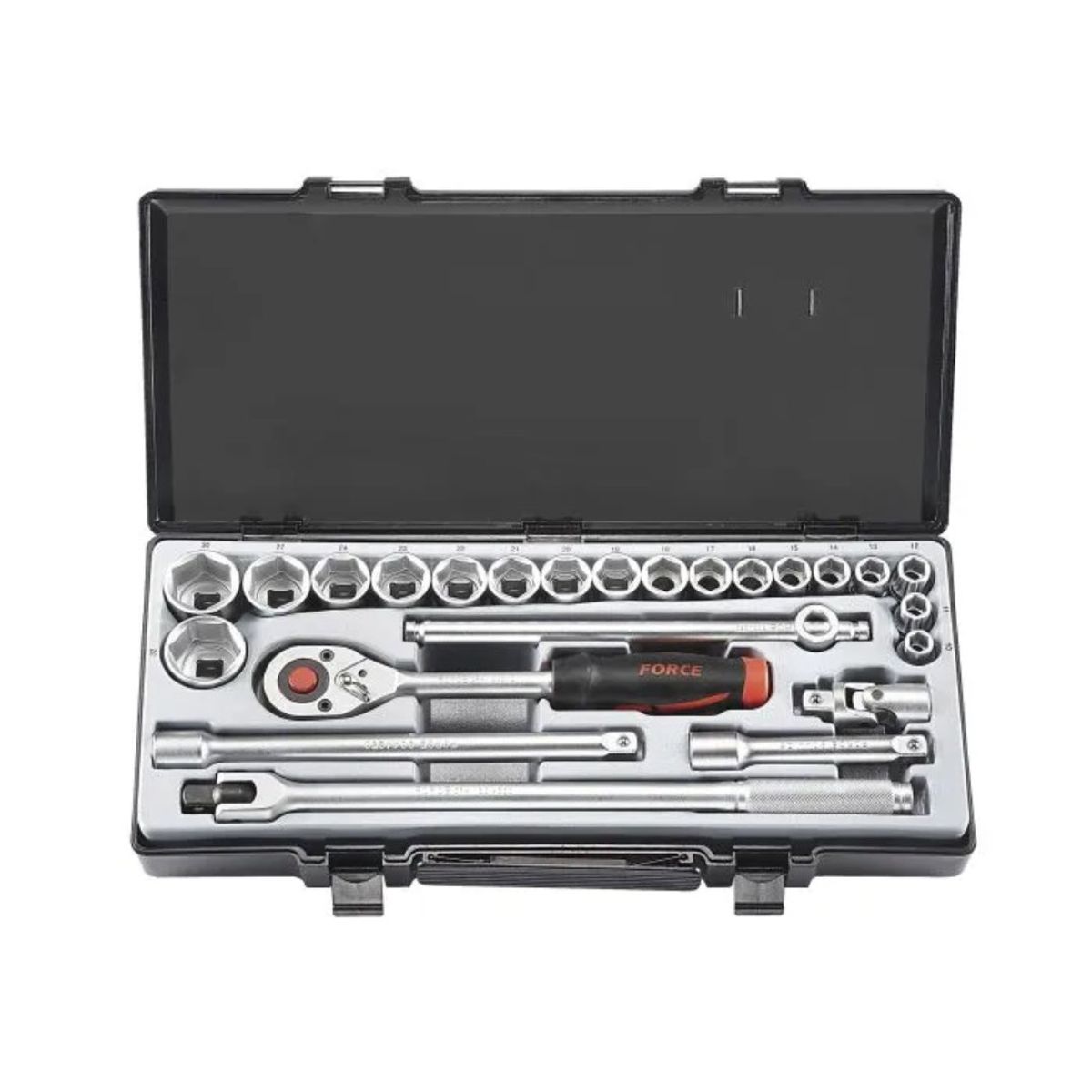 FORCE - Juego Dados Poligonales 1/2" 10 a 32mm 4243-9 Force