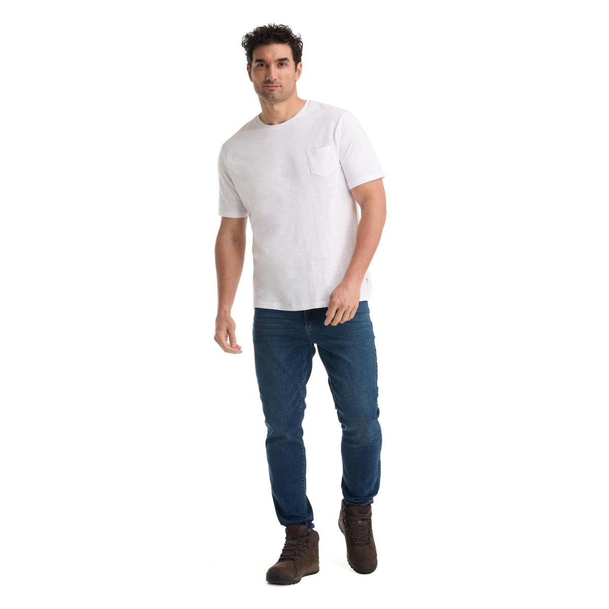 PANAMA JACK - Polera Manga Corta Hombre Blanco Panama Jack