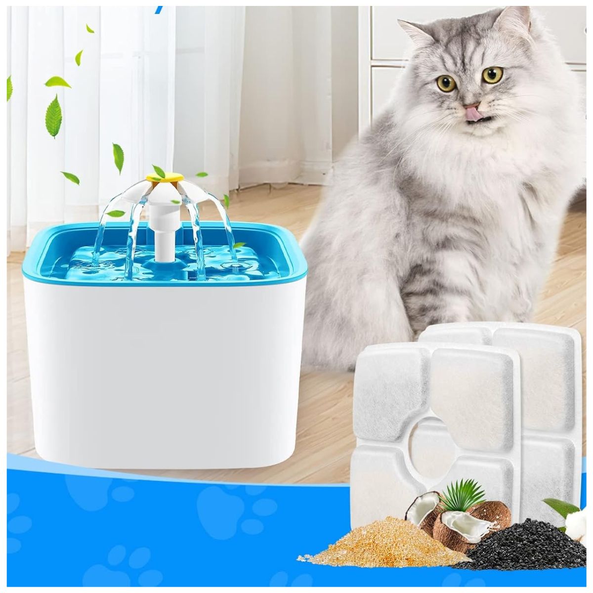 GENERICO - Fuente de Agua Eléctrico con Luces