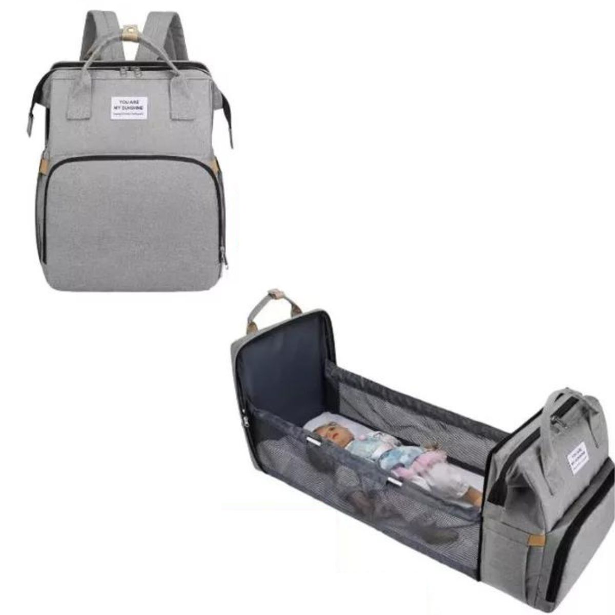 GENERICO - Bolso Plegable 3 en 1