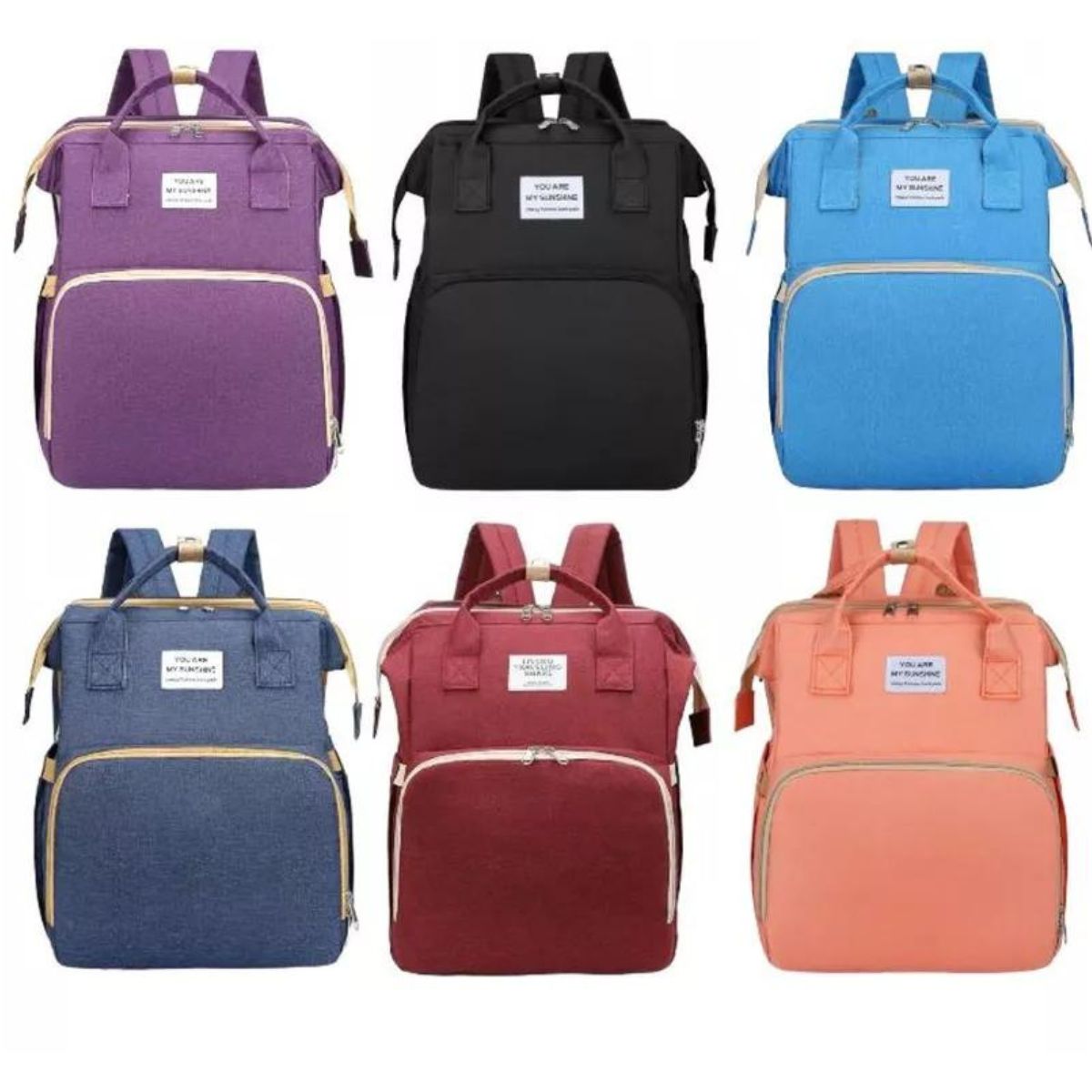 GENERICO - Bolso Plegable 3 en 1