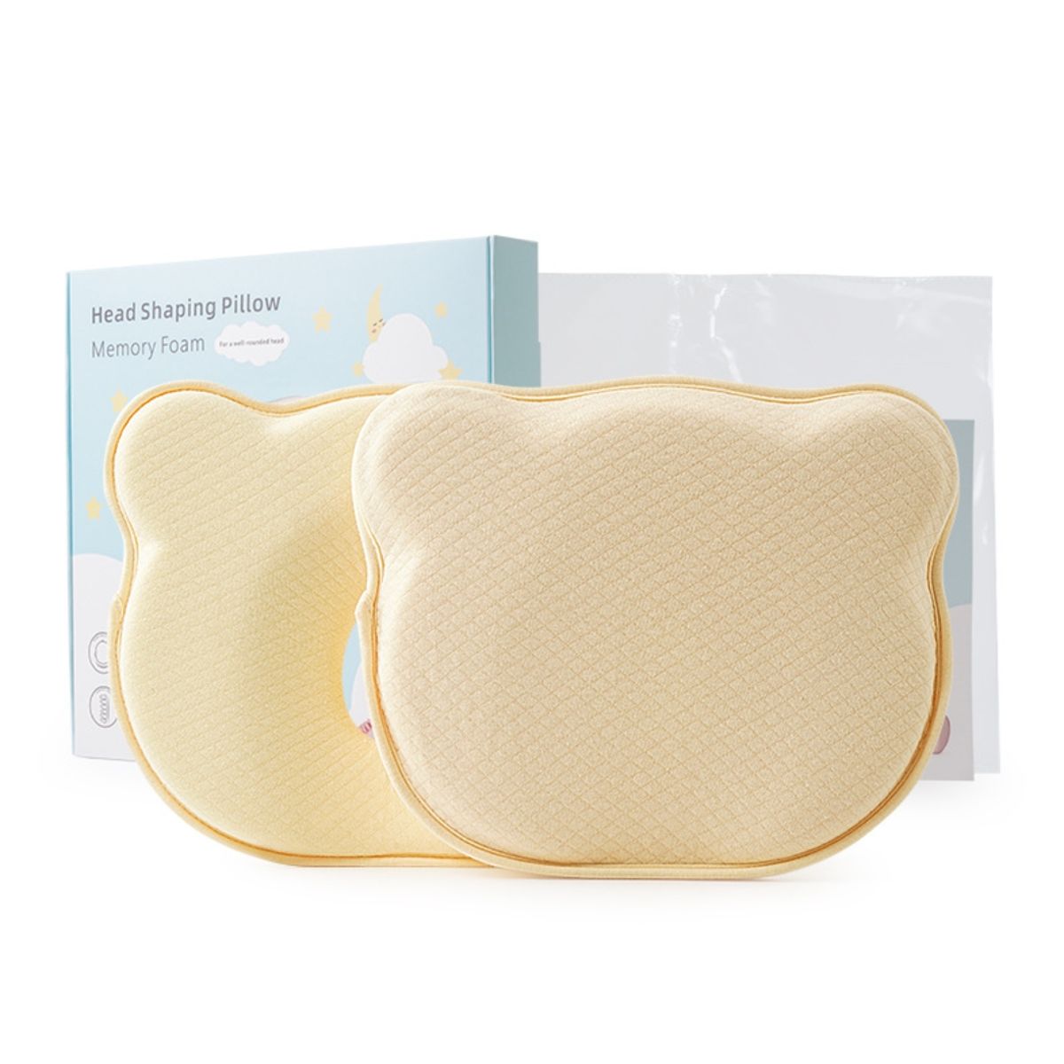 ATURE - Almohada Cojín Para Bebe Anti-plagiocefalia Regalos Bebé