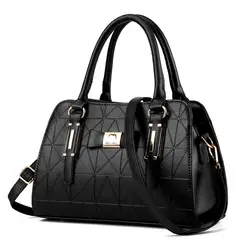 DANWEILE - Bolso de hombro elegante de gran capacidad moda - negro