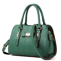 DANWEILE - Bolso de hombro elegante de gran capacidad moda - verde