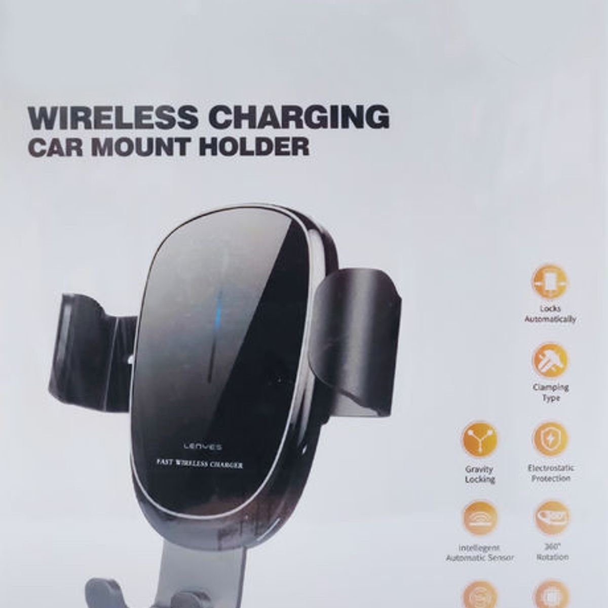 LENYES - LENYE CARGADOR CELULAR INALAMBRICO PARA AUTO MHW014