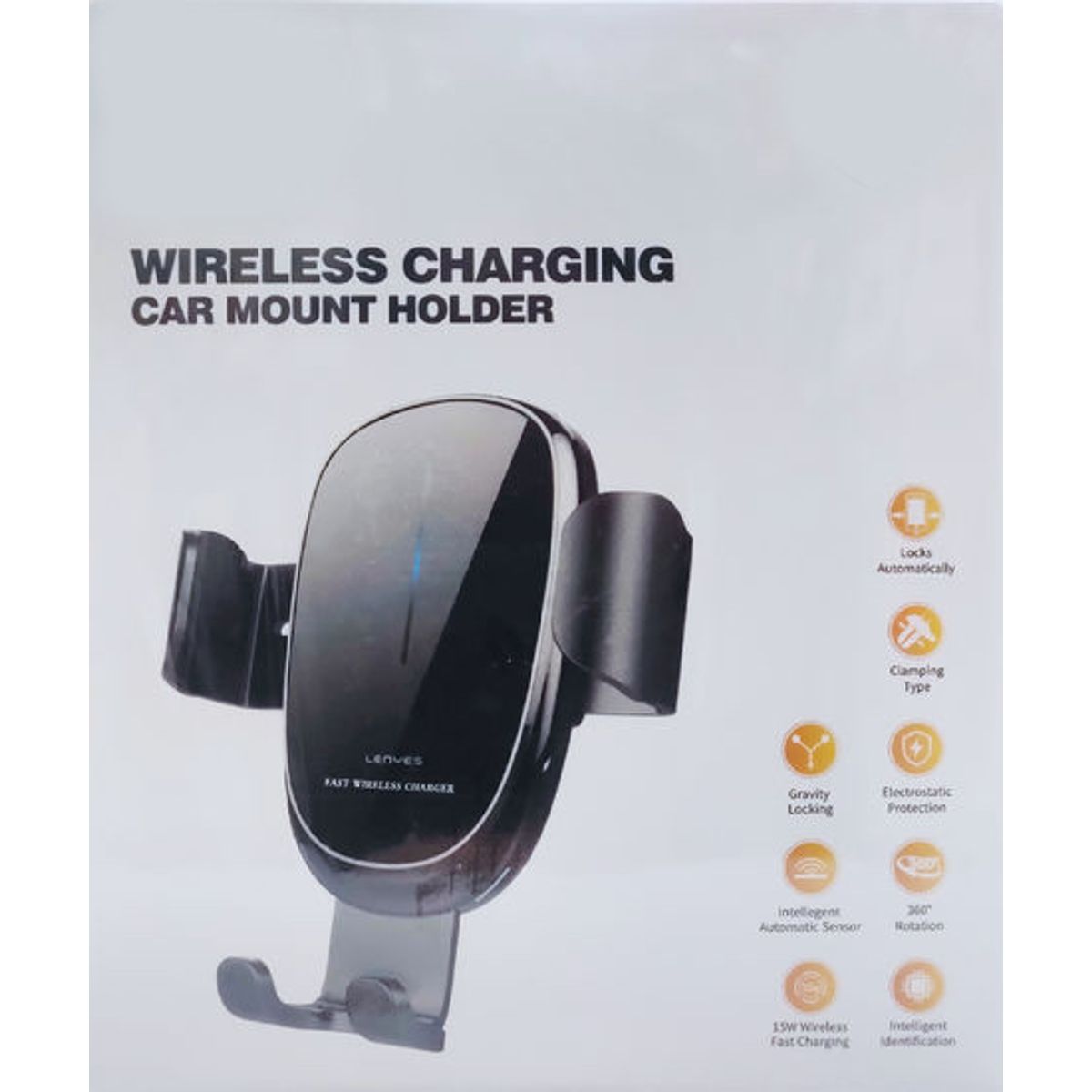 LENYES - LENYE CARGADOR CELULAR INALAMBRICO PARA AUTO MHW014