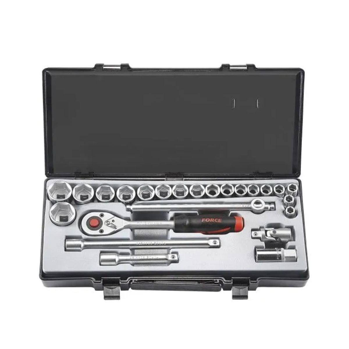 FORCE - Juego Dados Hexagonales 1/2" 10 a 32mm 4246-5 Force