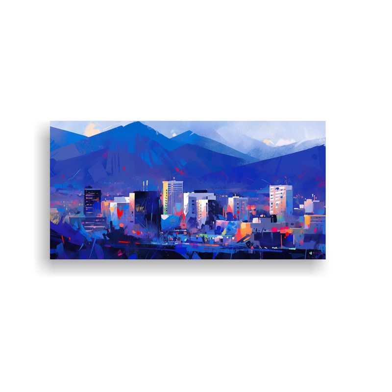 GENERICO - Pinturas Decorativas De Santiago City En Chile En  160x80cm