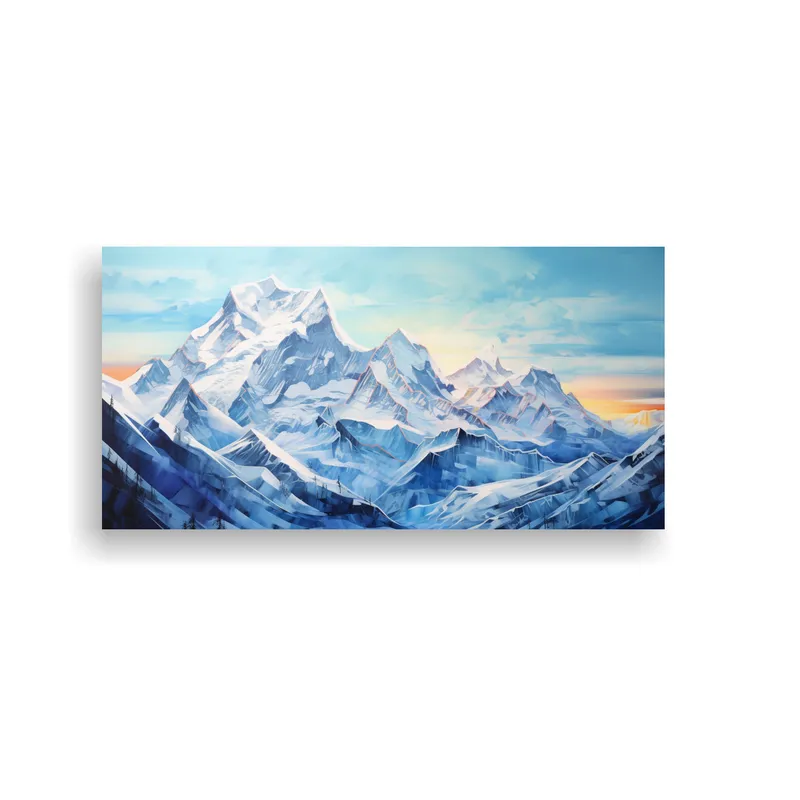 GENERICO - Pinturas Decorativas De Concepto Mágico De Picos  160x80cm