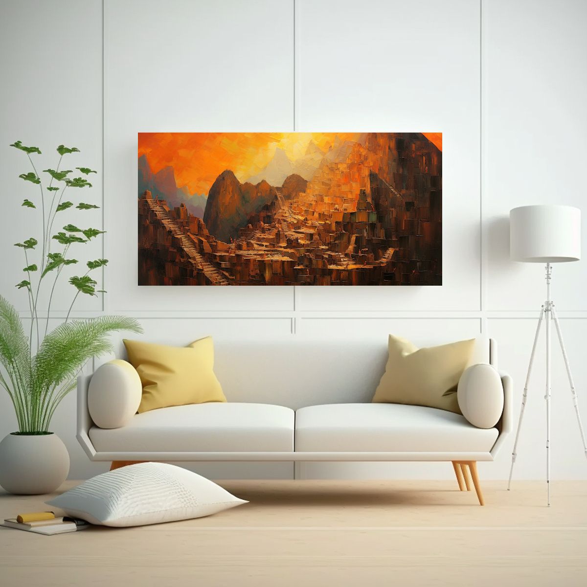 GENERICO - Cuadro Fotografía Equilibrio Visual El Despertar 160x80cm