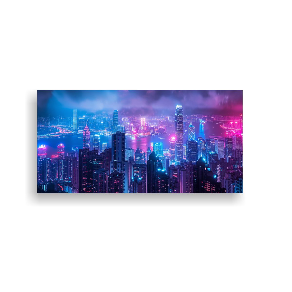 GENERICO - Cuadros Decorativos Estilo Galería Visual Vista  160x80cm