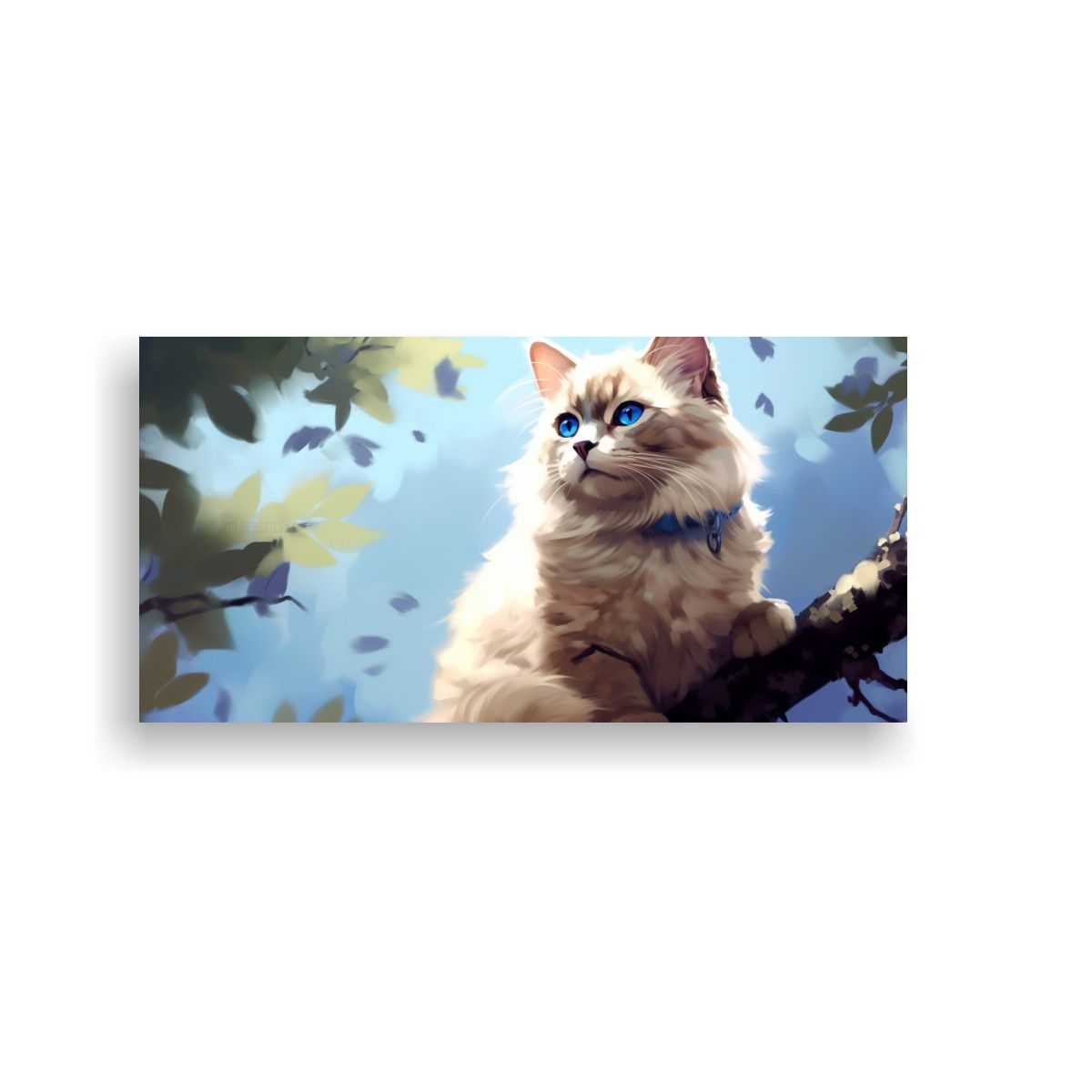 GENERICO - Pintura De Lienzo Calidos Con Gama De Colores Gat 160x80cm