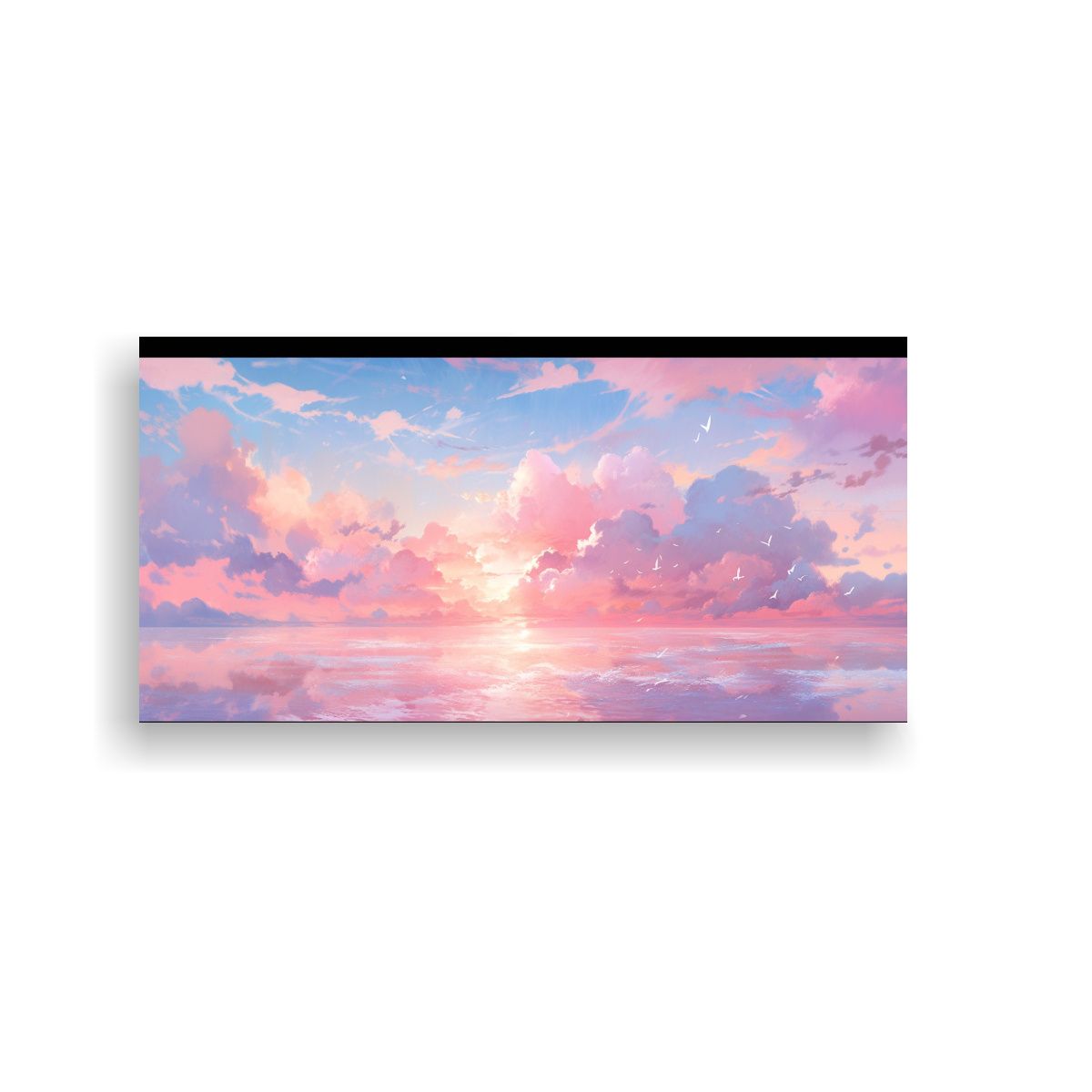 GENERICO - Cuadro Abstracto Belleza Natural Mar Y Cielo Con C 160x80cm